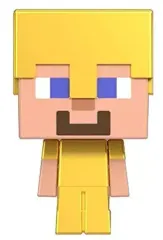 【中古】フィギュア 金の鎧を着たスティーブ 「マインクラフト」 モブヘッド ミニフィギュア