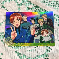 新品未使用品　ヘタリア　トレカ　トレーディングカード　カード　Axis Powers ボブヘタ　アメリカ　イギリス　ちびたりあ　イタリア　日本　ドイツ　枢軸　キラカード