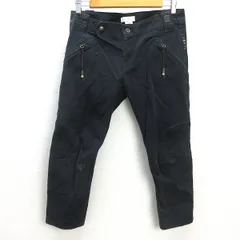 H■ディーゼル/DIESEL スタッズ付き サブリナパンツ クロップド【27】黒/LADIES■6【中古】
