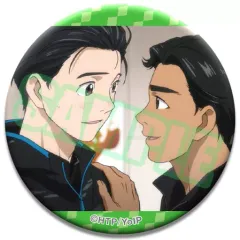 【中古】バッジ・ピンズ(キャラクター) 勝生勇利＆ピチット・チュラノン 「ユーリ!!! on ICE トレーディング缶バッジ vol.5」