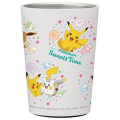コンビニ コーヒー ステンレス タンブラー M 400ml　ポケモン　保温 保冷 STCV2 スケーター