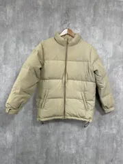 Carhartt カーハート ロゴ刺 ダウン ジャケット sizeM/ベージュ ◆■◎メンズ