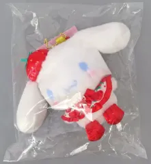 【中古】キーホルダー シナモロール マスコットホルダー いちご新聞50周年シリーズ 「サンリオキャラクターズ」