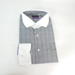 URBAN MODEL Perfect Suit FActort チェック柄シャツ アーバンモデル パーフェクトスーツファクトリー Ｙシャツ LLサイズ 長袖