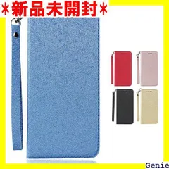 Cavor iPhone16 6.1 2024 ケース 手帳型 財布型 iPhone16 蚕糸 PUレザー iPhone16 手帳型 ケース iPhone16 携帯 カバー 柔らかい材質 クレジットカードスロット付きマグネット閉鎖 iPh - ブルー 162