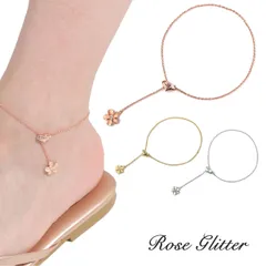 アンクレット レディース ハート ハワイアンジュエリー ピンク イエロー シルバー925 かわいい 人気 チェーン アジャスター ゆらゆら 人気 プルメリア ジルコニア