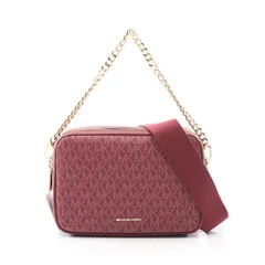 マイケルコース Michael Kors ハンドバッグ BRYANT カメラバッグ 32S5GYTC5V691 マルベリー PVCコーティングキャンバス レザー ショルダーバッグ レディース 新品