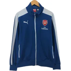 古着 プーマ PUMA PREMIER LEAGE プレミアリーグ ARSENAL FC アーセナル FC ジャージ トラックジャケット メンズL相当/eaa544575