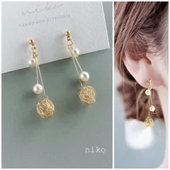 ＊minimama様専用＊ ネジバネ式イヤリング