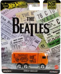 【中古】ミニカー 1/64 ビートルズ ハイウェイ ハウラー(オレンジ) 「Hot Wheels ポップカルチャー」 [HVJ41-9866]