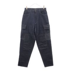 LAD MUSICIAN (ラッドミュージシャン) Denim Shoe Flare Cargo Pants フレア デニム カーゴパンツ ボトムス インディゴ