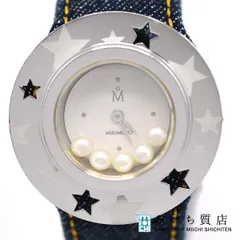 MIKIMOTO】ペンダントウォッチ 美品 電池交換済 (3909)