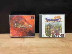 [レジェンドオブドラグーン][ドラゴンクエストⅦ エデンの戦士たち] PS1 プレステ ソフト mEE160 ● ★
