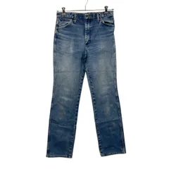 Wrangler デニムパンツ W32 ブルー ラングラー ジップアップ メキシコ製 ジーンズ アメカジ カジュアル 古着卸 アメリカ仕入 2506-1195