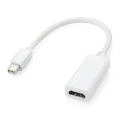 mini DisplayPort to HDMI 変換アダプター ホワイト ミニ ディスプレイポート 変換 ケーブル[定形外郵便、送料無料]mer001
