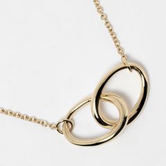 【TIFFANY&Co.】ティファニー ダブルループ 3.7g K18イエローゴ