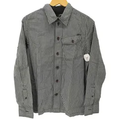 ディーゼル DIESEL バックロゴ ストライプシャツ メンズ import：XL 