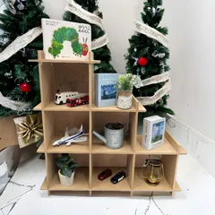 パズルボード オープンラック 組み立て式 収納棚 diy 棚　ラック 収納 MDF-P-01-2