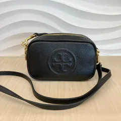 【中古】 TORY BURCH （トリーバーチ） PERRY ﾐﾆｼｮﾙﾀﾞｰ ｶﾒﾗﾊﾞｯｸﾞ バッグ ショルダー/メッセンジャーバッグ  Black 55691 0086 used:A