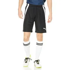 プーマ(PUMA) サッカー ショートパンツ TEAMLIGA 657795 メンズ ブラック/ホワイト(03) 2XLサイズ