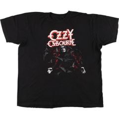 00s オジーオズボーン フェード ブラック バンドTシャツ ヴィンテージ