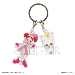【新品/公式】おジャ魔女どれみ_2チャームキーホルダー どれみ+ハナ 公式グッズ colleize
