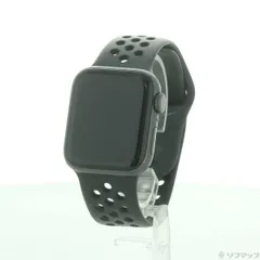 〔中古品〕 Apple Watch Series 5 Nike GPS + Cellular 40mm スペースグレイアルミニウムケース アンスラサイト／ブラックNIKEスポーツバンド【344】