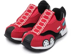 イフミー 30-5809 IFME joob レッド 赤 キッズスニーカー はたらくのりもの 乗り物 消防車 運動靴 通園 通学 洗えるインソール 洗える中敷き 履きやすい 歩きやすい 子供 イフミージョーブ 靴