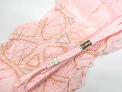 【一輝堂】【着物】和装小物　帯締め帯揚げセット　平組　中抜き絞り　25w01-83