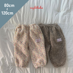 【新品未使用】【韓国子供服ブランド正規品】nightbebe　ボア　パンツ　防寒　80cm 90cm 100cm 110cm 120cm　男女兼用
