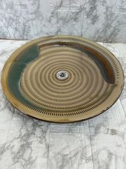 小石原 寛山 大皿 陶器 飛び鉋模様 直径約39cm - メルカリ