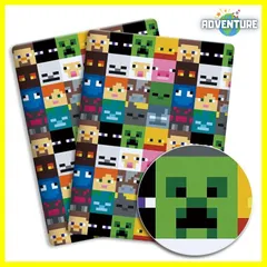 マイクラ 生地 ハンドメイド 手芸 ハギレ 男の子 はぎれ 綿ポリ 小学生 マインクラフト minecraft hg6