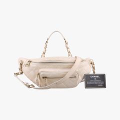 シャネルChanelイリデスセント マトラッセ ゴールド レザー AS0556 27924674