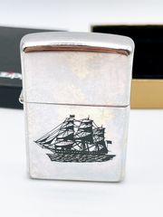 ZIPPO/ジッポー　オイルライター　シルバー　五大陸　帆船　LIMITED/リミテッド　049/200　MT013