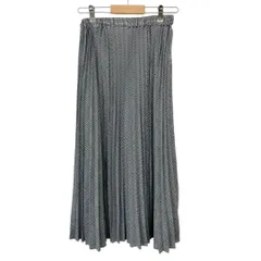 アズール　Mサイズ　プリーツスカート　白×黒