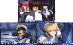 【中古】キャラカード 集合/アレクセイ/アルバート 「機動戦士ガンダムSEED FREEDOM 特別版 トレーディングミニブロマイド3枚セット」 劇場グッズ