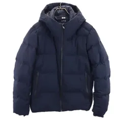 ★美品★【UNIQLO】シームレスダウンジャケット/S/紺 UNIQLO - ユニクロ シームレスダウンジャケット ネイビー S