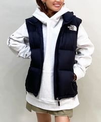 【ムラスポ公式】新品 THE NORTH FACE ザ・ノース・フェイス アウター ベスト ダウン 中綿 レディース Nuptse Vest ヌプシベスト NDW92338