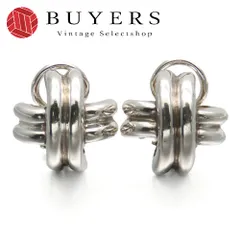 中古】 ティファニー イヤリング シグネチャー シルバー925 約7.8g  