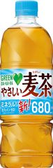 サントリー GREEN DA・KA・RA（グリーンダカラ） やさしい麦茶 680ml×24本