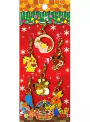 [Used] Collection of Goods (2015 ver.) Christmas Illumination Metal Charm Set (6 pieces) "Pokémon" Pokémon Center Limited