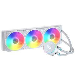 ホワイト プロアーティスト(ProArtist) ProArtist 360mm ラジエーター オールインワン水冷 CPUクーラー ホワイト GRATIFY AIO5 WHITE AIO5-WH