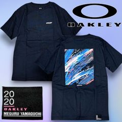 OAKLEY オークリー スカル PERFORMANCE FIT ENHANCE MY QD SS BP TEE 東京オリンピック限定モデル Kokoroコレクション 山口歴氏 半袖 Tシャツ カットソー FOA401976 黒 ▲009▼21226k02