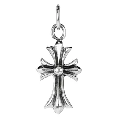 [Four leaf] ペンダントトップアクセサリー シルバー 925 ペンダントトップ クロス 十字架 20mm チェーン別売 