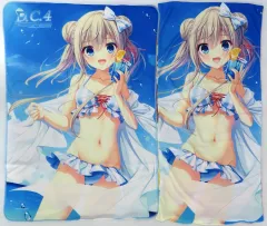 【中古】グッズセット [単品] 鷺澤有里栖 描き下ろしA1ブランケット+クッションカバー 「PS4/Switchソフト D.C.4 Fortunate Departures ～ダ・カーポ4～ フォーチュネイトデパーチャーズ アニメイト限定セット」 同梱特典