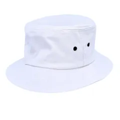 ☆ ホワイト ☆ Lサイズ ☆ シンプルバケットハット バケットハット メンズ 帽子 バケット ハット サファリハット ぼうし バケハ レディース アウトドア 夏 綿 コットン 日よけ 無地 シンプル アジャスター付き サイズ調整可 ゴルフ スポーツ