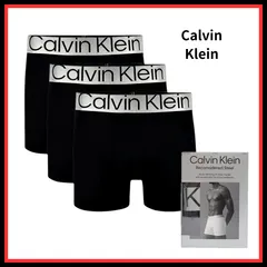【送料無料】カルバンクライン CALVIN KLEIN ボクサーパンツ NB3131A-7V1-BLACK-S メンズ ブラック 3枚セット 下着