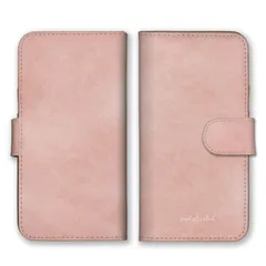 iPhone13 Pro ケース 手帳型 アイフォン13 プロ スマホケース 携帯ケース 韓国 くすみカラー ピンク 大人女子 大人可愛い ビンテージレザー風 ほぼ無地 シンプル カラー01