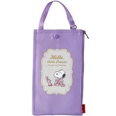 新品 送料無料 ROOTOTE ルートート PEANUTS スヌーピー withRoo 8152 IP.マスクケース ウイズルー ピーナッツ ラベンダーのサムネイル