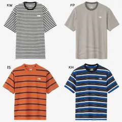 値下げしました　新品　正規品　ショートスリーブマルチボーダーティー（メンズ）ザ・ノース・フェイス　ボーダー　半袖Tシャツ　THE NORTH FACE　NT32455　★6800　メール便配送